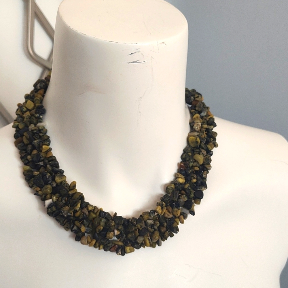 Elegant Multi-Stone Necklace